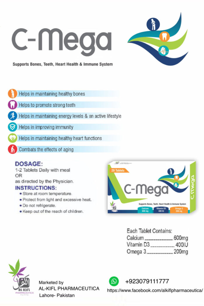 C-Mega by Al-Kifl Pharmaceutica (pvt) ltd